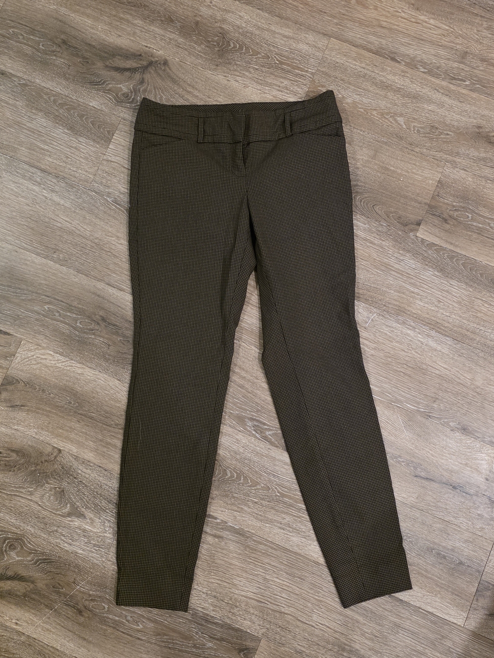 The Limited Olive Skinny Ankle Pants